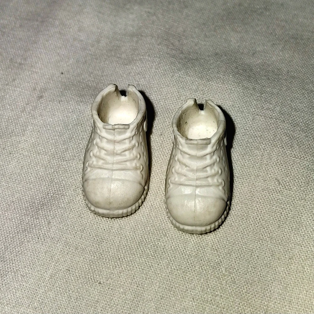 Chelsea Doll White Shoes‎ Sneakers Accessory Replacement Parts Toy